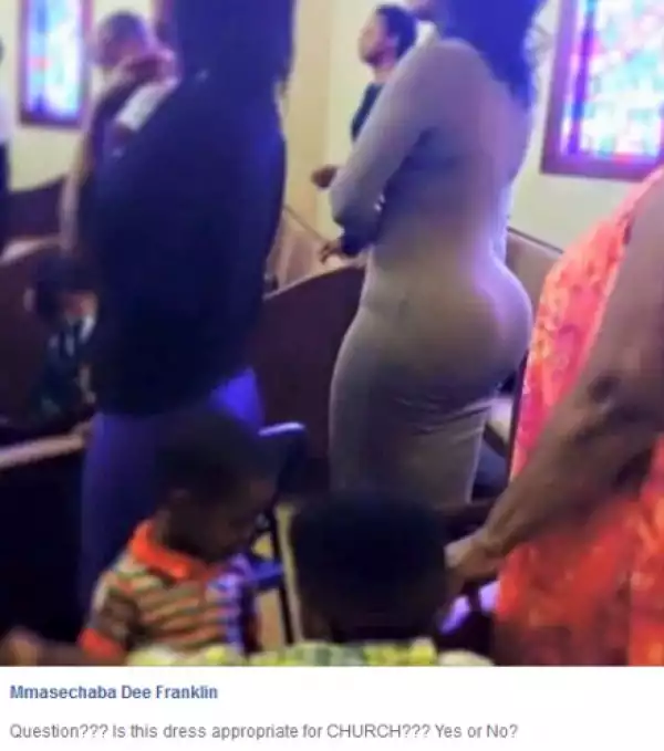 Pastor Reacts To What Female Member Wore To Church [See Photo]